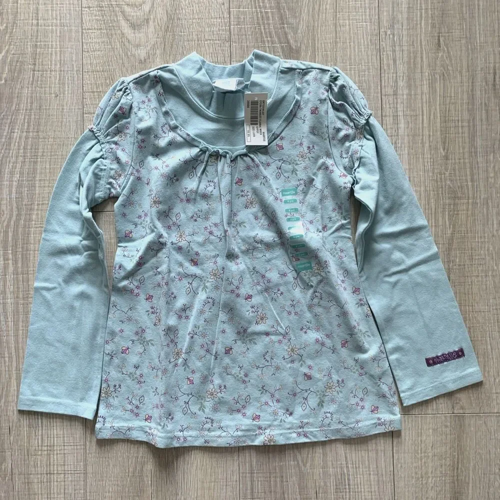 Lot 6 pc Naartjie Tops Long Sleeve Shirt Purple Blue Pink Girls Size 6